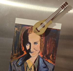 Vagabond Signature Guitar Fridge Magnet